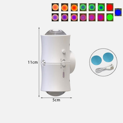 💡 Magnetische Aufladbare Doppel-Wandleuchte | Intelligente & Energieeffiziente Haushaltsbeleuchtung