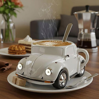 Nostalgische Käfer Kaffeetasse