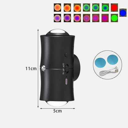 💡 Magnetische Aufladbare Doppel-Wandleuchte | Intelligente & Energieeffiziente Haushaltsbeleuchtung