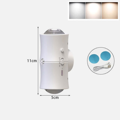 💡 Magnetische Aufladbare Doppel-Wandleuchte | Intelligente & Energieeffiziente Haushaltsbeleuchtung