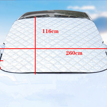 ❄️ Magnetische Auto-Schneeschutzabdeckung 🚗 | Nie wieder Eiskratzen!