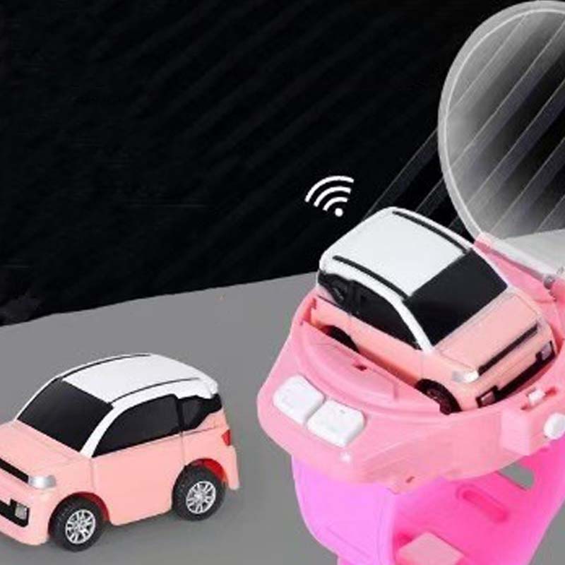 Bagger Spielzeug Uhr 🚜 | Mini Ferngesteuertes Auto mit Watch Controller | Geschenk für Kinder ab 3 Jahren 🎁