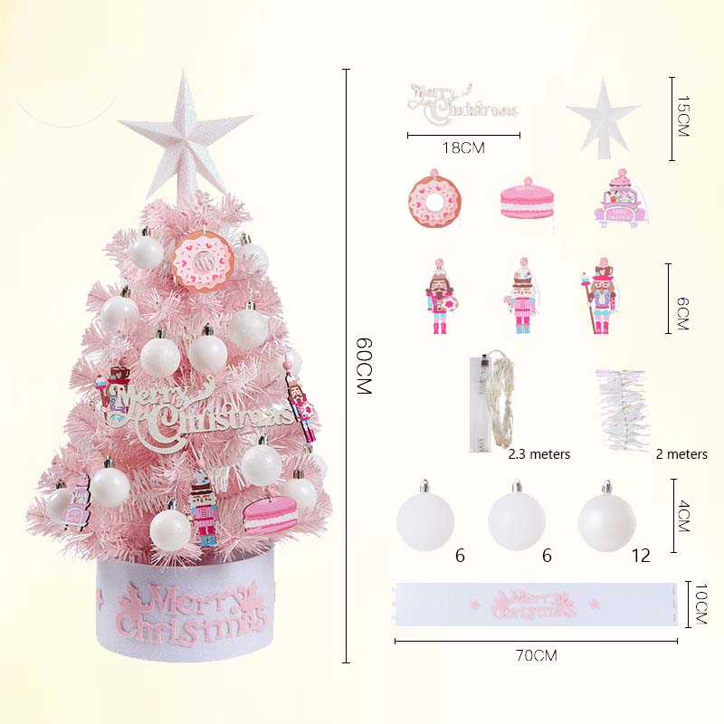 💥 48% VOR-WEIHNACHTS-AKTION! 🎁 | DIY Mini Baum (60 cm) 🎄 | LED & In vielen Farben erhältlich ✨