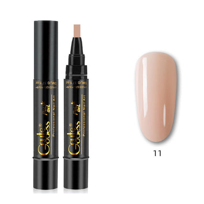 💅✨ 3-in-1 Gellack-Stift: Grundierung + Farbe + Versiegelung in Einem! | Schnelle Maniküre