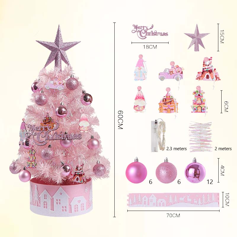 💥 48% VOR-WEIHNACHTS-AKTION! 🎁 | DIY Mini Baum (60 cm) 🎄 | LED & In vielen Farben erhältlich ✨