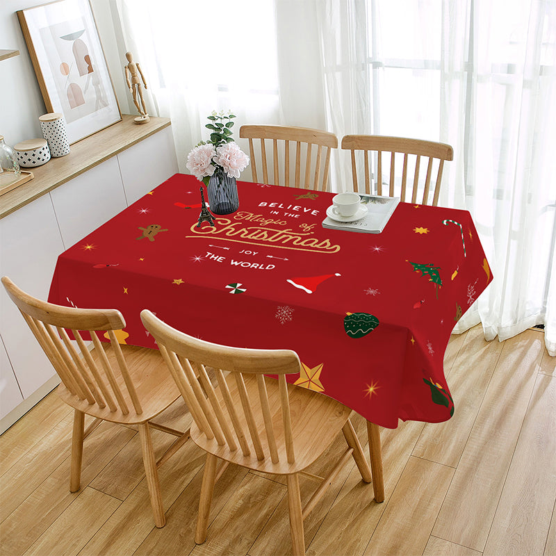 💥 40% VORWEIHNACHTS-SALE! 🎅 | Weihnachtstischdecke ✨ | Wasserabweisend & Festlich 🍽️