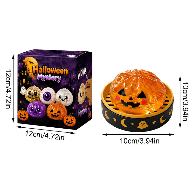 👻 Premium Halloween Knautschspielzeug — Wunschmodell wählen (Keine Blindbox)! 👁️