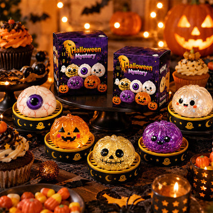 👻 Premium Halloween Knautschspielzeug — Wunschmodell wählen (Keine Blindbox)! 👁️
