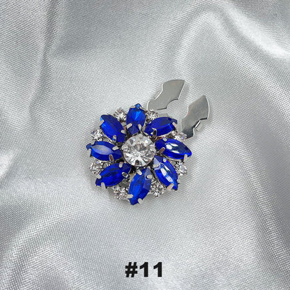 Blumen-Diamant-Ärmelknöpfe