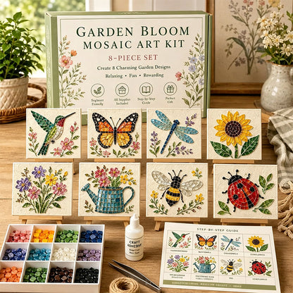 🌻🏡 Erschaffe dein Meisterwerk: DIY Gießkannen-Mosaik Art ✨
