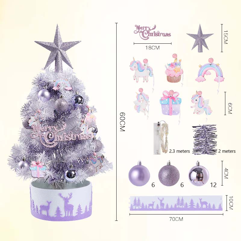 💥 48% VOR-WEIHNACHTS-AKTION! 🎁 | DIY Mini Baum (60 cm) 🎄 | LED & In vielen Farben erhältlich ✨