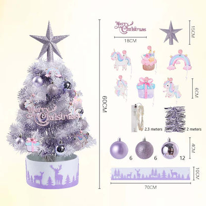 💥 48% VOR-WEIHNACHTS-AKTION! 🎁 | DIY Mini Baum (60 cm) 🎄 | LED & In vielen Farben erhältlich ✨