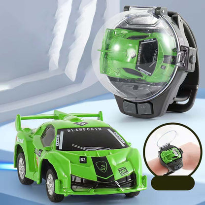 Bagger Spielzeug Uhr 🚜 | Mini Ferngesteuertes Auto mit Watch Controller | Geschenk für Kinder ab 3 Jahren 🎁
