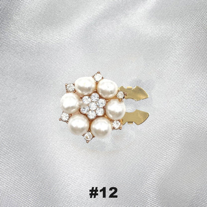 Blumen-Diamant-Ärmelknöpfe