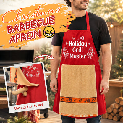 Das genialste Weihnachtsgeschenk für Hobbyköche: Die kultige "Holiday Grill Master" Schürze
