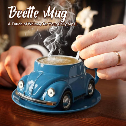 Nostalgische Käfer Kaffeetasse