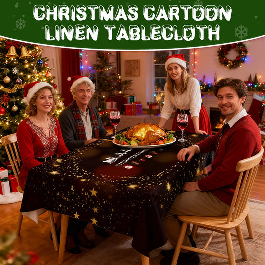 💥 40% VORWEIHNACHTS-SALE! 🎅 | Weihnachtstischdecke ✨ | Wasserabweisend & Festlich 🍽️