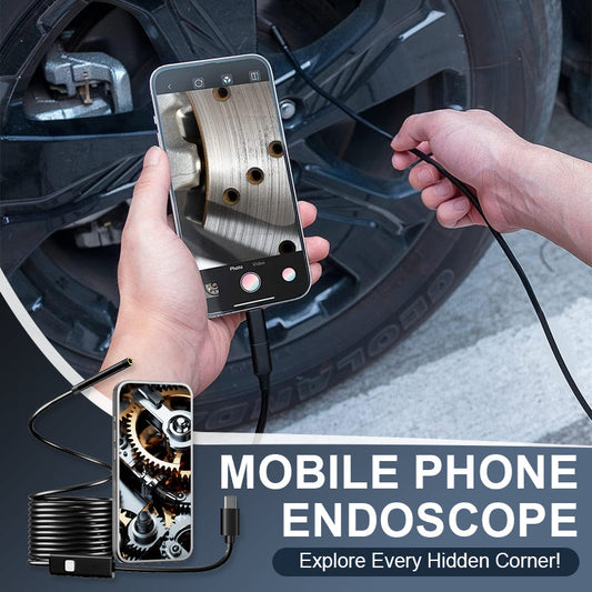 HD Handy-Endoskop: 8mm Wasserdichte Inspektionskamera (IP67) für Android