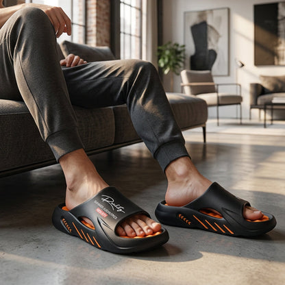 🥳 SOMMER-HITANGEBOT 🥳 💞 50.000+ VERKAUFT! 💥 49% RABATT! 🔥 Wolken-Slipper für Herren – Rutschfest & Dicke Sohle