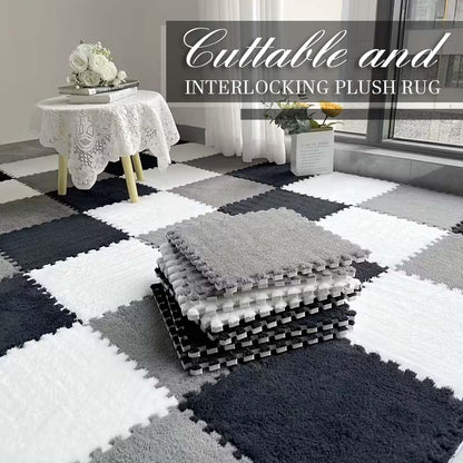 🚨 40% BLACK FRIDAY DEAL! 🌸 | Kuscheliger Plüsch-Teppich zum Stecken ✨ | Individuell & Mehr Wärme für Zuhause 🏡