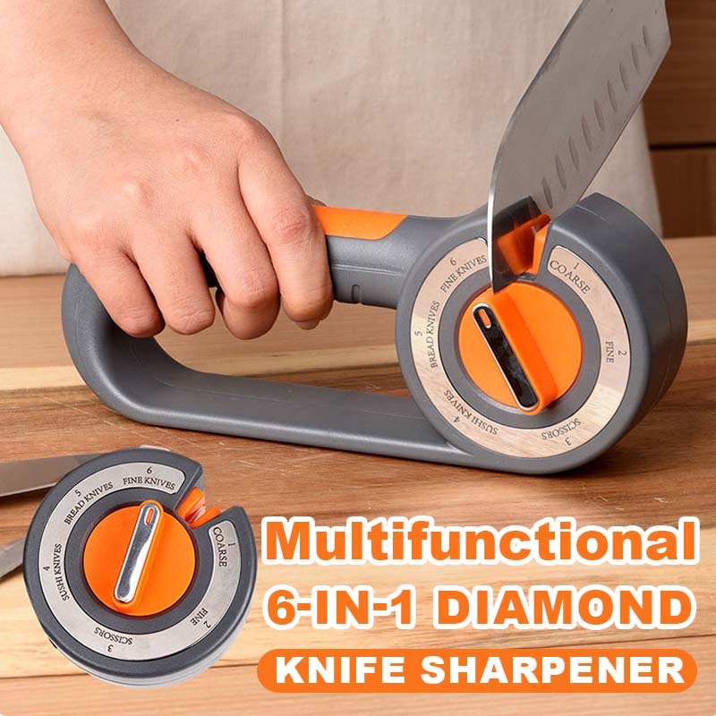 💥 50% BLACK FRIDAY DEAL! 🔪 | 6-in-1 Profi-Messerschärfer ⭐ | Schärft Messer & Scheren