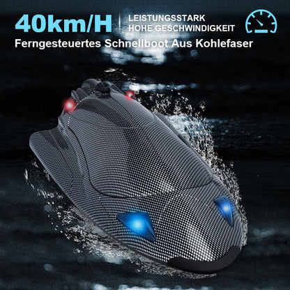 🚤Ferngesteuertes Schnellboot aus Kohlefaser