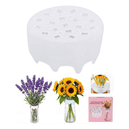 1+1 GRATIS: Silikon-Blumensteckhilfe (Dehnbar bis 10cm) für perfekte Bouquets 🌸