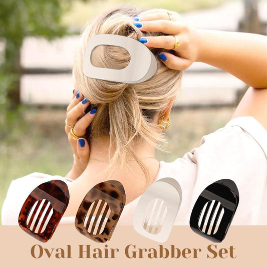 Ovaler Haargreifer-Set