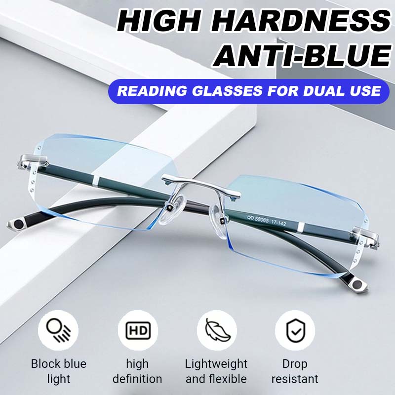 Stilvolle Lesebrille mit Autofokus | Blaulichtfilter & UV-Schutz | Herren & Damen Komfort-Brille für ganztägiges Tragen, Kristallklare Sicht