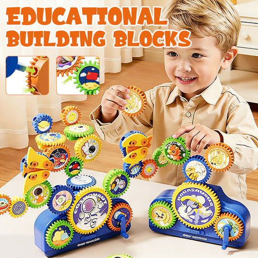 Winter-Sale 🔥 30% Rabatt: Elektro Getriebe-Bausteine Set I STEM Spielzeug 🧠