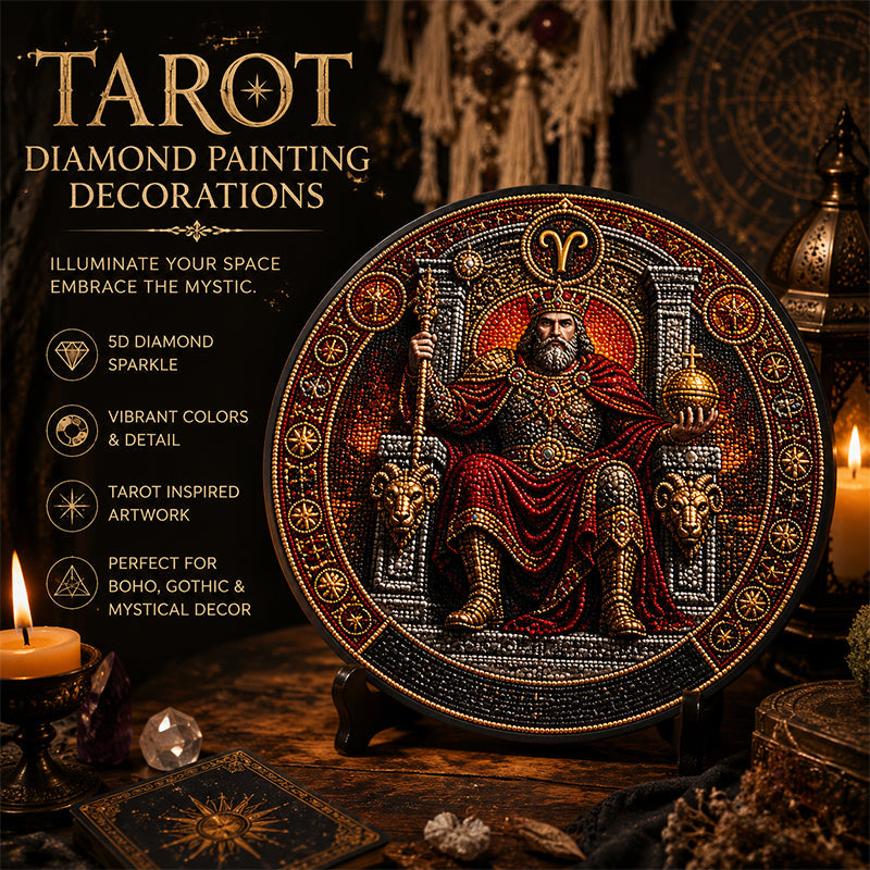 ✨ Bring Deine Träume zum Strahlen: DIY 5D Diamond Painting "Große Arkana" – Deine Magische Energie für Zuhause 🔮