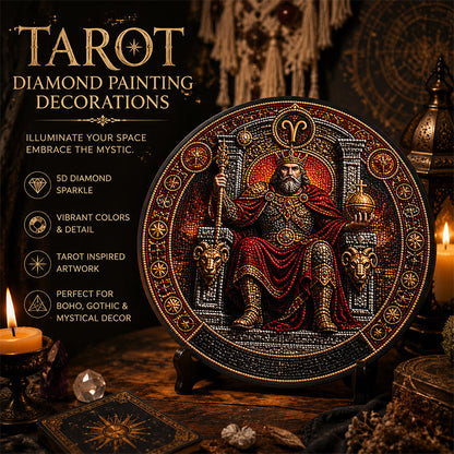 ✨ Bring Deine Träume zum Strahlen: DIY 5D Diamond Painting "Große Arkana" – Deine Magische Energie für Zuhause 🔮