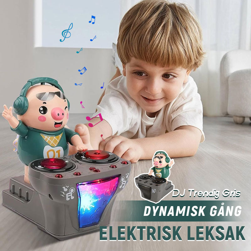 Tanzendes DJ-Schwein 🐷 Musik Licht & Disco-Beats 🎶✨