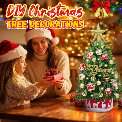 💥 48% VOR-WEIHNACHTS-AKTION! 🎁 | DIY Mini Baum (60 cm) 🎄 | LED & In vielen Farben erhältlich ✨