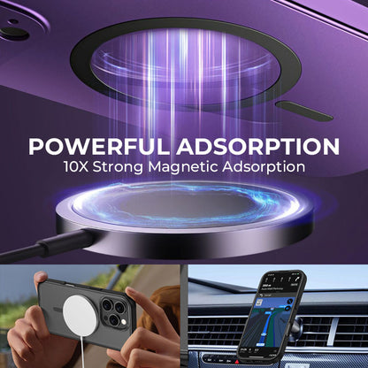 Magnetische Metall-Snap-On-Hülle für iPhone