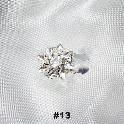 Blumen-Diamant-Ärmelknöpfe