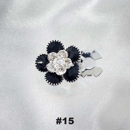 Blumen-Diamant-Ärmelknöpfe