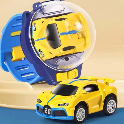 Bagger Spielzeug Uhr 🚜 | Mini Ferngesteuertes Auto mit Watch Controller | Geschenk für Kinder ab 3 Jahren 🎁