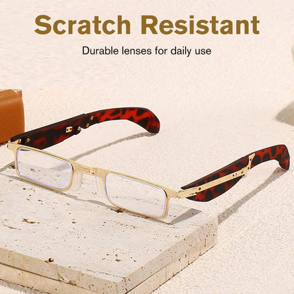 Faltbare Lesebrille mit Blaulichtfilter ✨ Kompakt & Federleicht 👓