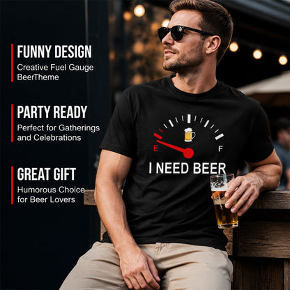 🍻 Akku leer? Zeit für ein kühles Blondes! Das ultimative Feierabend T-Shirt ⛽