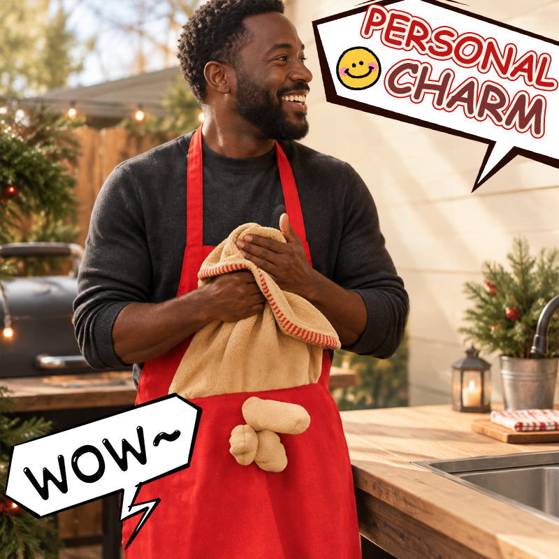 Das genialste Weihnachtsgeschenk für Hobbyköche: Die kultige "Holiday Grill Master" Schürze