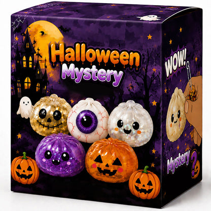 👻 Premium Halloween Knautschspielzeug — Wunschmodell wählen (Keine Blindbox)! 👁️