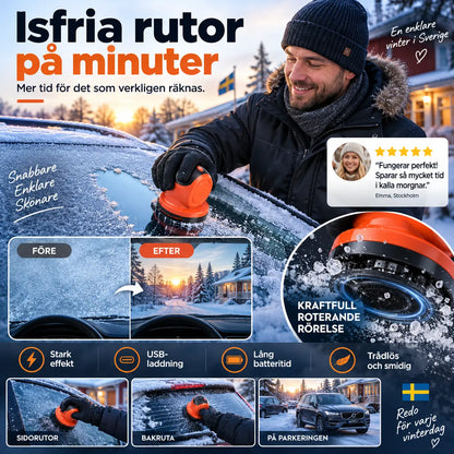 Nie wieder Kälte-Frust am Morgen: Der elektrische Akku-Eiskratzer für freie Sicht in Sekunden