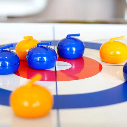 🎅Feiere Weihnachten💯2025 Neues Tisch-Curling-Spiel für die ganze Familie