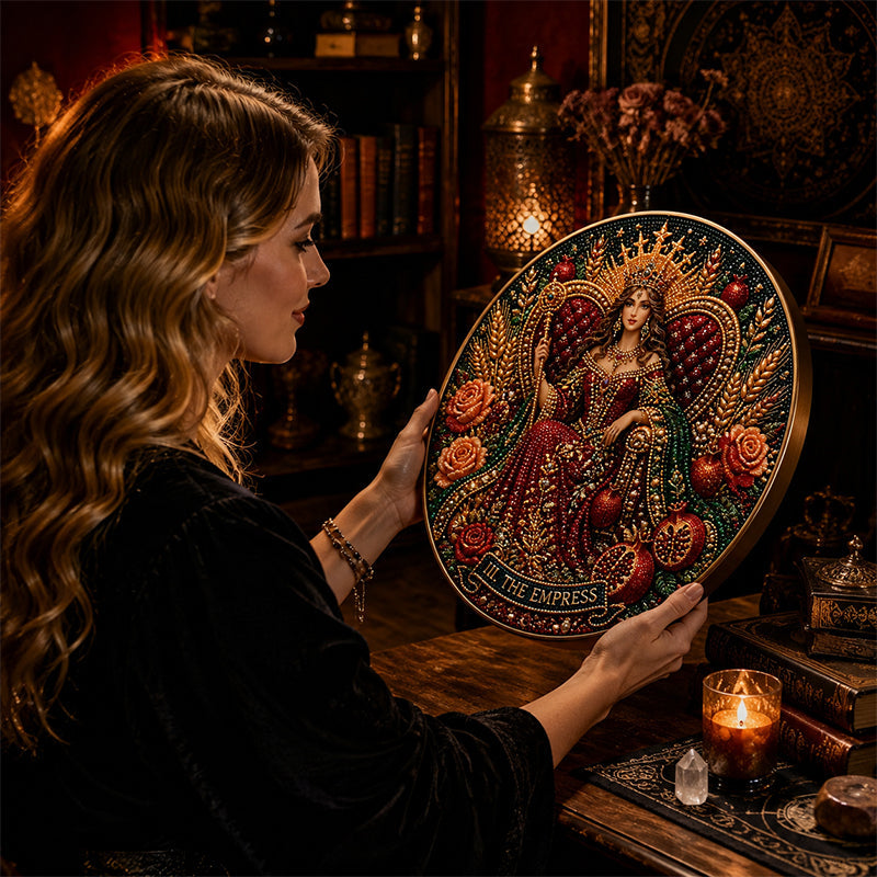 ✨ Bring Deine Träume zum Strahlen: DIY 5D Diamond Painting "Große Arkana" – Deine Magische Energie für Zuhause 🔮