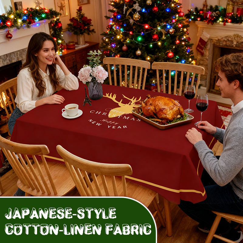 💥 40% VORWEIHNACHTS-SALE! 🎅 | Weihnachtstischdecke ✨ | Wasserabweisend & Festlich 🍽️