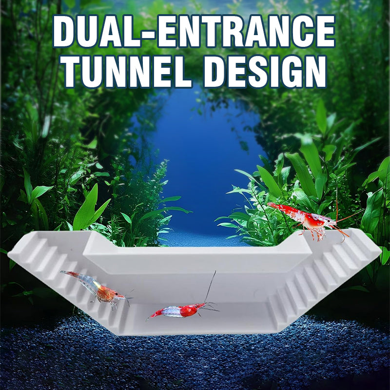 🐠 Aquarium Verstecktunnel – Sichere Höhle &amp; Natürliches Deko-Element
