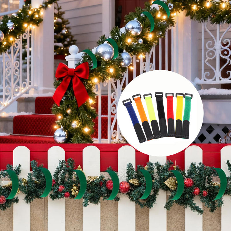 🌲 Verstellbare Nylon-Kranzbänder