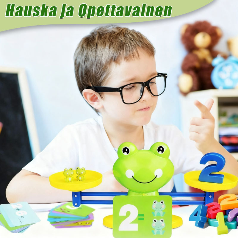 Nie wieder Mathe-Frust! 🐸 Die spielerische Lernwaage für kleine Mathe-Genies 🧩✨