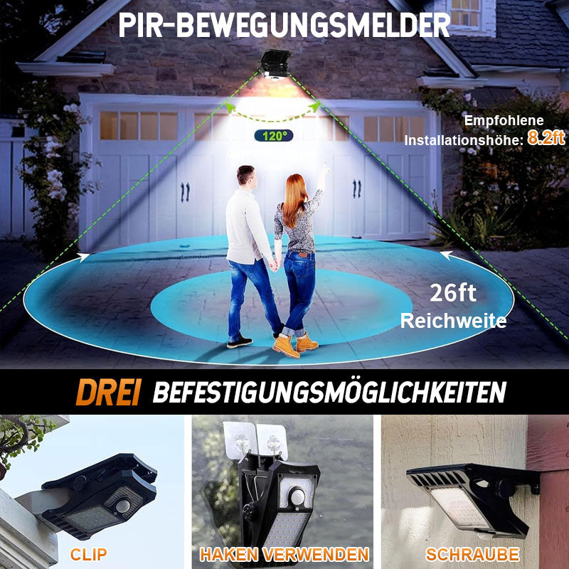 Wasserdichtes Solar-Clip-Licht